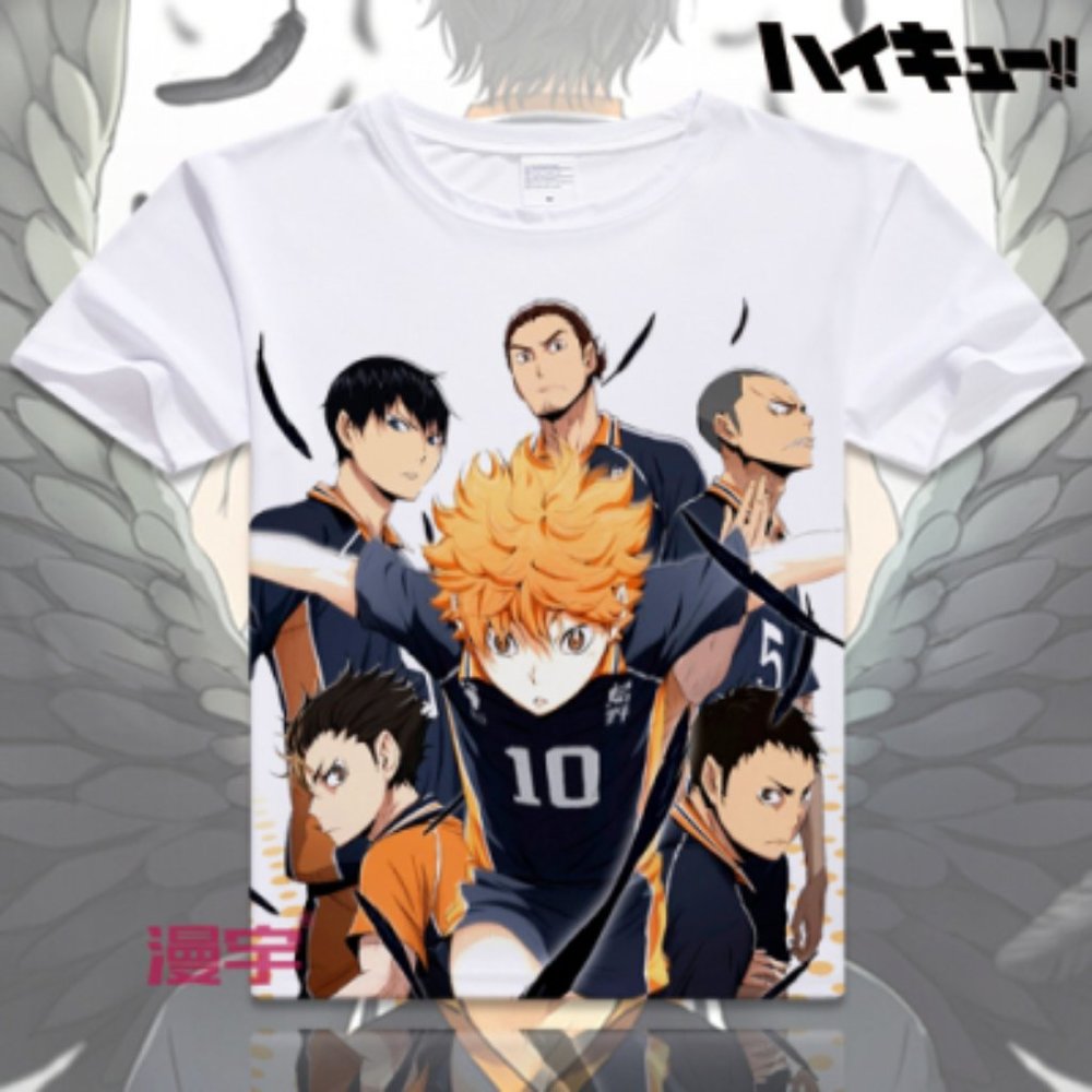Haikyuu T-shirt Shoyo Hinata Kageyama 38.5"/41.7"